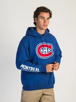 NHL MONTREAL CANADIENS CENTER ICE PULL OVER HOODIE