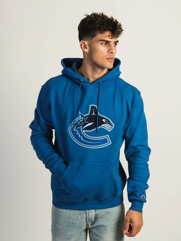 CHAMPION NHL VANCOUVER CANUCKS PULLOVER HOODIE