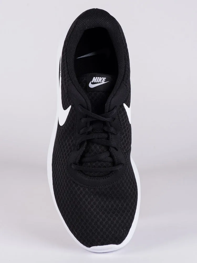 MENS NIKE TANJUN BLACK/WHITE SNEAKERS - CLEARANCE