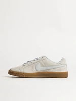 WOMENS NIKE COURT ROYALE SUEDE SNEAKERS - PLATINUM