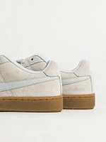 WOMENS NIKE COURT ROYALE SUEDE SNEAKERS - PLATINUM