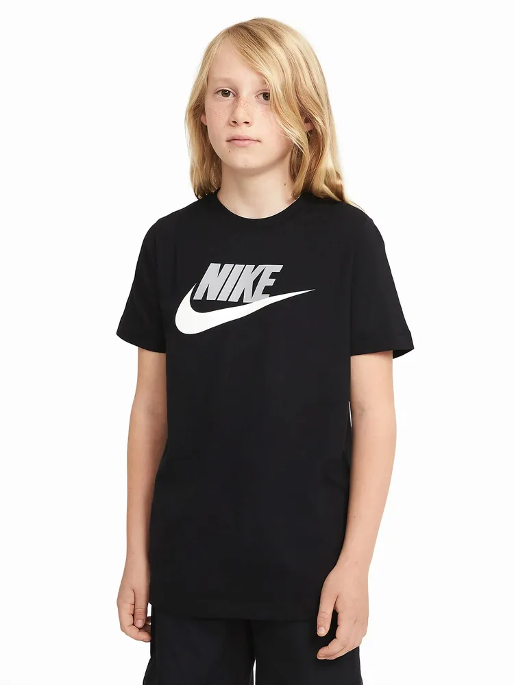 KIDS NIKE SPORTSWEAR SHORT SLEEVE FUTURA ICON T-SHIRT - CLEARANCE