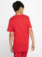 KIDS NIKE SPORTSWEAR SHORT SLEEVE EMBROIDERED FUTURA T-SHIRT