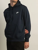 NIKE M NSW CLUB PULLOVER HOODIE-NAVY
