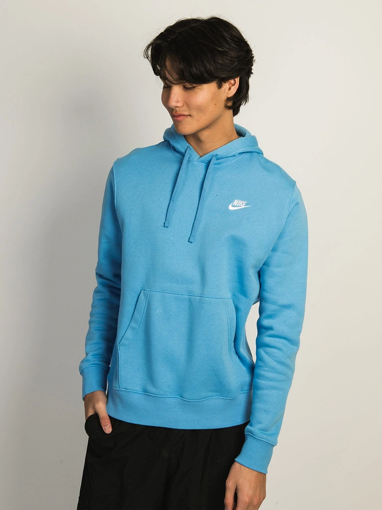 NIKE SPORTSWEAR CLUB PULL OVER HOODIE - BLUE