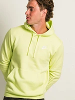 NIKE SPORTSWEAR CLUB PULL OVER HOODIE- LEMON TWIST