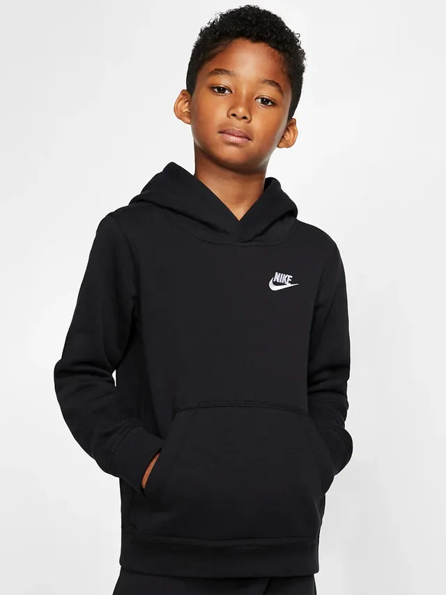 KIDS NIKE LITTLE GIRLS CLUB FLEECE HI-LO HOODIE - CLEARANCE