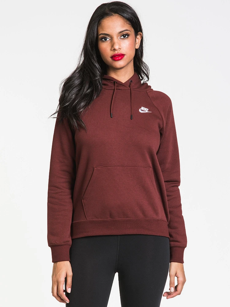 NIKE ESSENTIALS FLEECE PULLOVER HOODIE - CLEARANCE