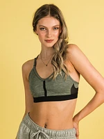 NIKE INDY VNECK BRA