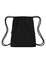 NIKE HERITAGE DRAWSTRING BAG - BLACK