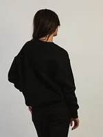 SWEATSHIRT RAS DU COU SURDIMENSIONNÉ