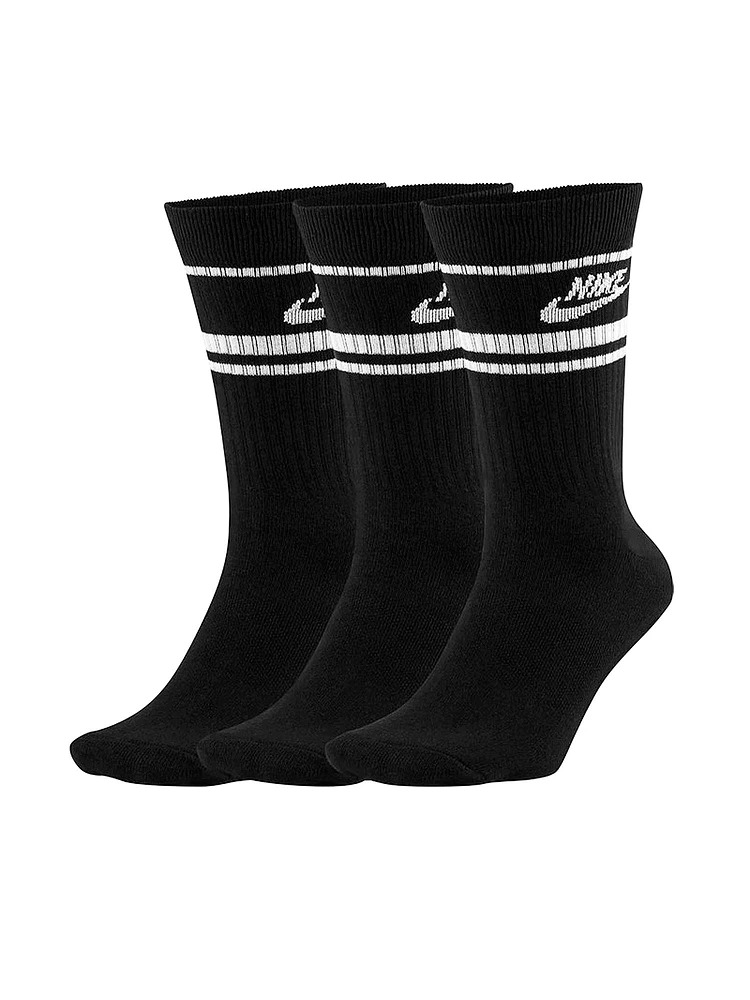 NIKE SPORTSWEAR CREW DRI-FIT 3 PACK SOCKS