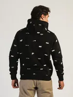 NIKE ALL OVER PRINT PULL HOODIE