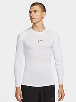 NIKE DRI-FIT LONG SLEEVE FITNESS TOP