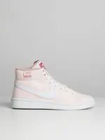 WOMENS NIKE COURT ROYALE 2 MID MET - CLEARANCE