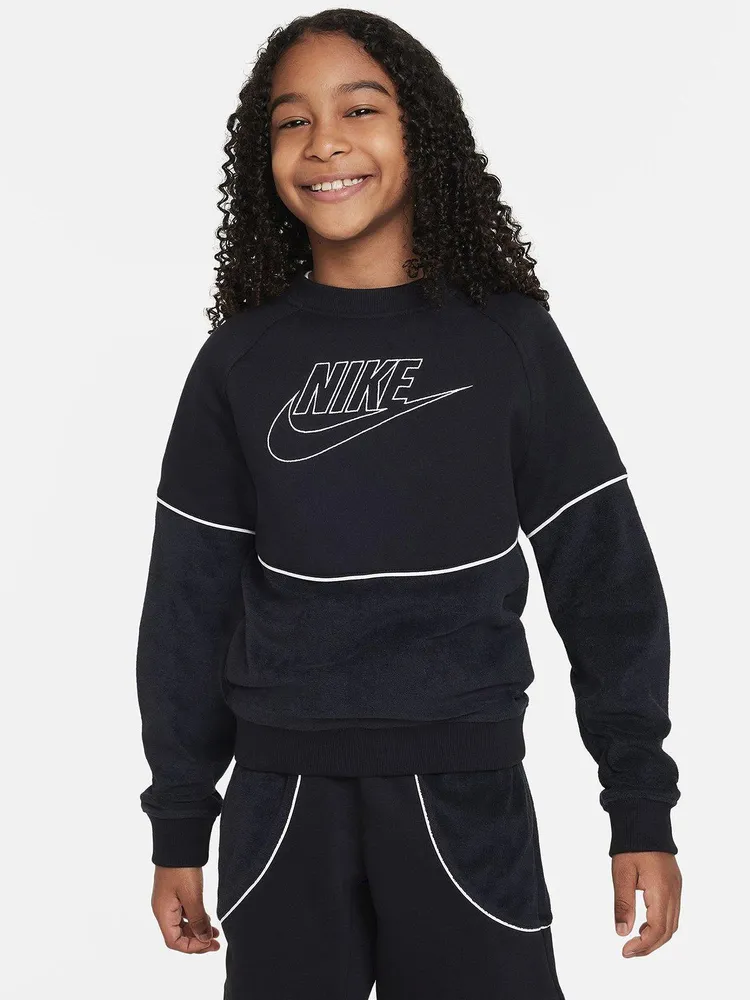 KIDS NIKE SPORTSWEAR AMPLIFY CREW