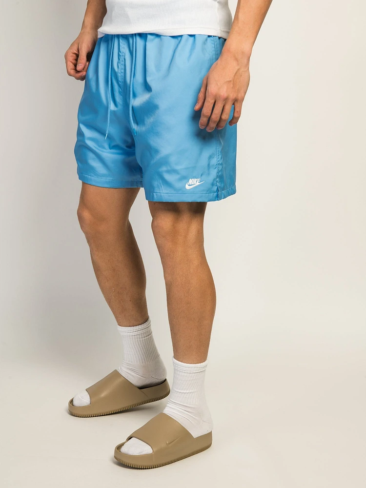 NIKE CLUB WOVEN FLOW SHORTS - BLUE