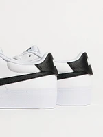 MENS NIKE COURT SHOT SNEAKER - WHITE/BLACK