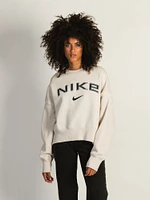 NIKE SPORTSWEAR PHOENIX FLEECE OVERSIZED LOGO CREWNECK