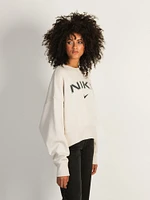 NIKE SPORTSWEAR PHOENIX FLEECE OVERSIZED LOGO CREWNECK