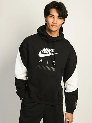 NIKE AIR PULL OVER HOODIE- BLACK