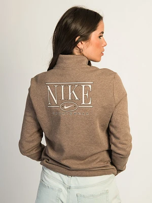 NIKE SPORTSWEAR CLUB FLEECE MOCKNECK QUARTER ZIP