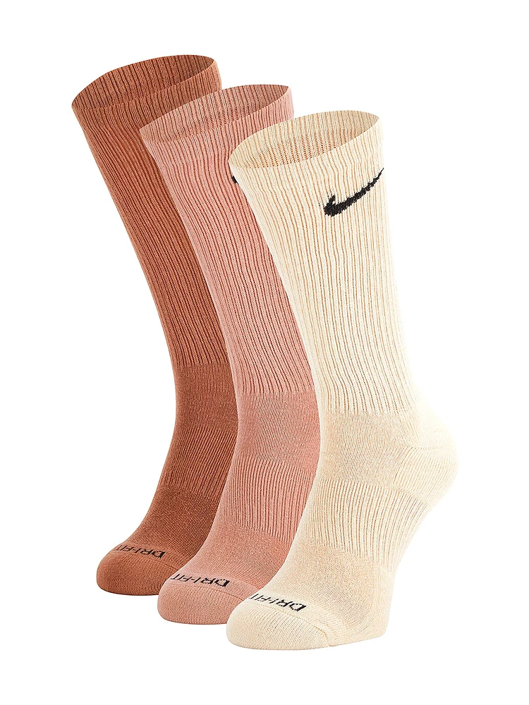 CHAUSSETTES NIKE EVERYDAY AMORTIES DRI FIT – LOT DE 3