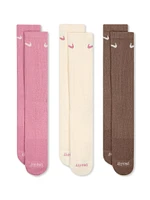 NIKE EVERYDAY PLUS CUSHIONED CREW SOCKS 3 PACK