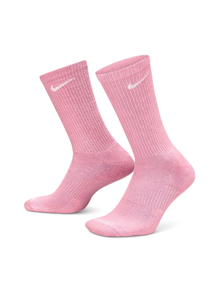 NIKE EVERYDAY PLUS CUSHIONED CREW SOCKS 3 PACK