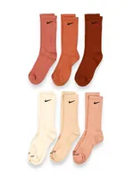 NIKE EVERYDAY PLUS CUSHION 6 PACKS