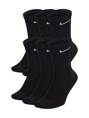 NK EVERYDAY 6 PACKS DE CHAUSSETTES D'ENTRAÎNEMENT