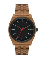 NIXON TIME TELLER BRONZE