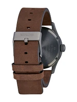 MONTRE SENTRY EN CUIR POUR HOMME