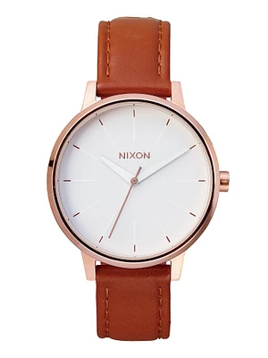 WOMENS KENSINGTON LEATHER - ROSE GOLD WATCH - CLEARANCE