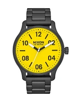 NIXON PATROL - ALL BLACK/YELLOW - CLEARANCE