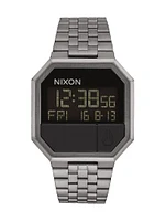 NIXON RE-RUN - ALL GUNMETAL - CLEARANCE