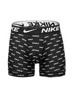 NIKE ALL OVER PRINT BOXER BRIEF 5" 3 PACK MWB - CLEARANCE