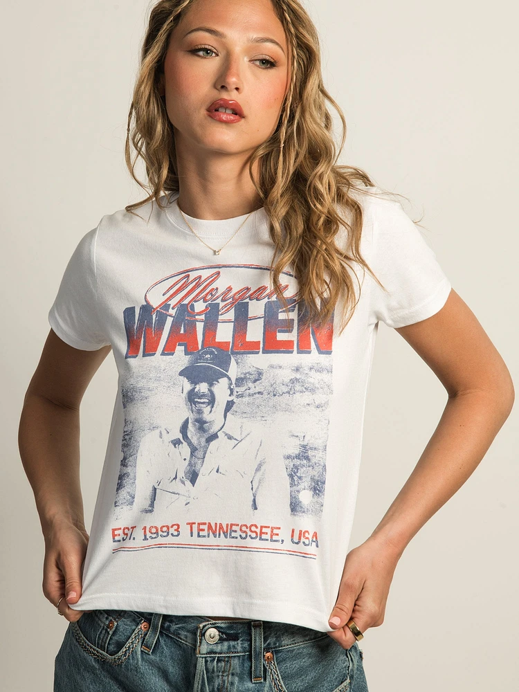 TEE-SHIRT BOXY DE MORGAN WALLEN