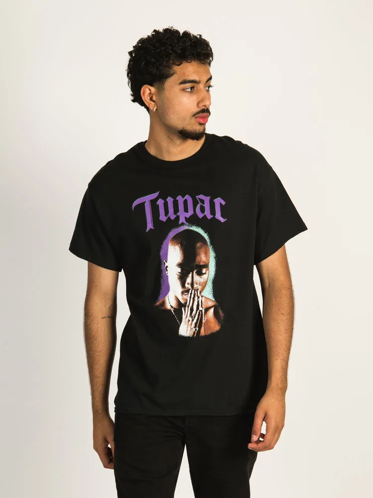 NTD APPAREL 2PAC PURPLE PRAY T-SHIRT