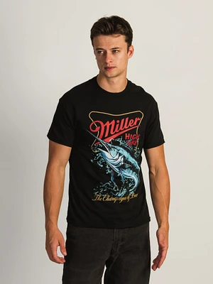 T-SHIRT MILLER HIGH LIFE BASS