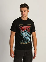 T-SHIRT MILLER HIGH LIFE BASS