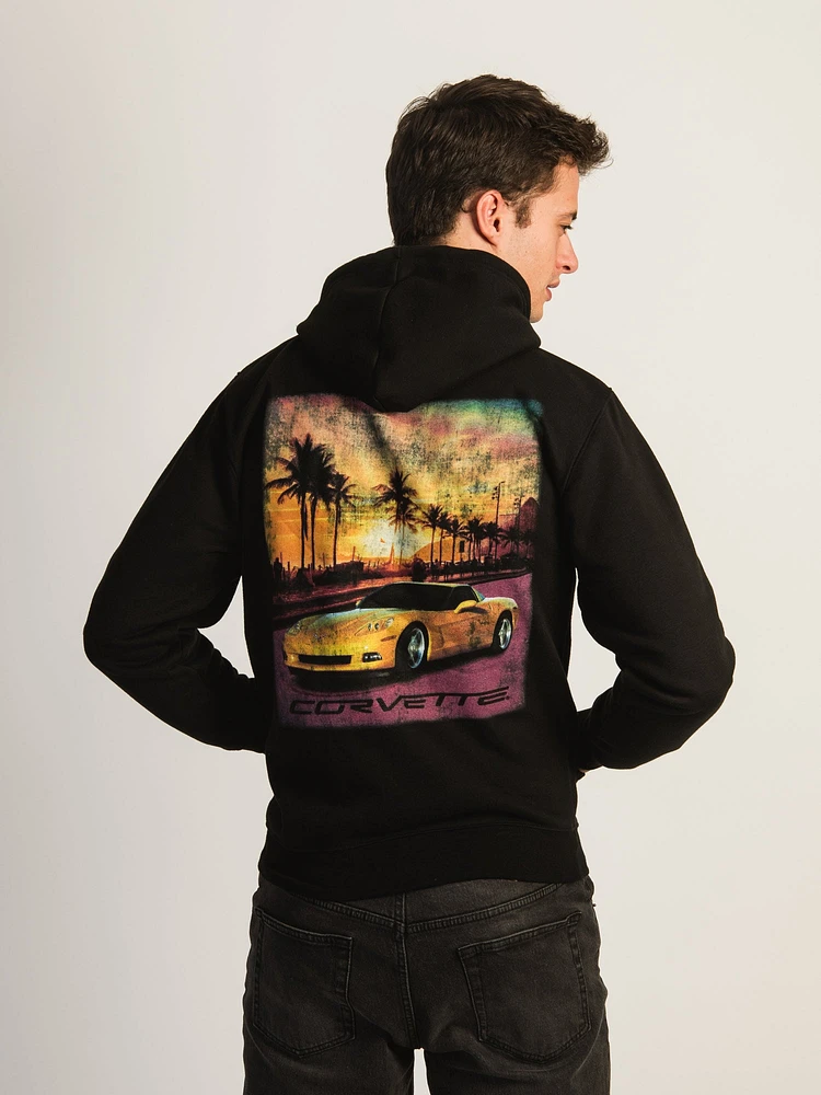 CHEVY CORVETTE PULLOVER HOODIE