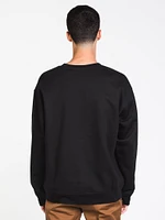 MENS MELODY CREW - BLACK CLEARANCE