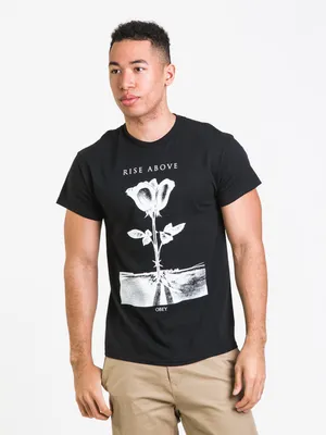 OBEY THROUGH THE CRACKS T-SHIRT - CLEARANCE