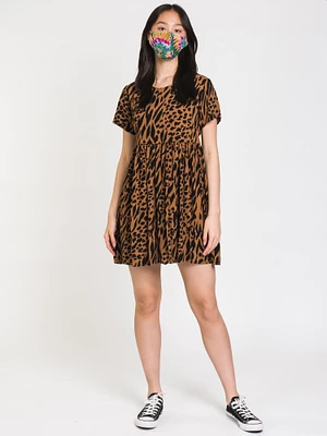 OBEY IGGY SHORT SLEEVE DRESS - CLEARANCE