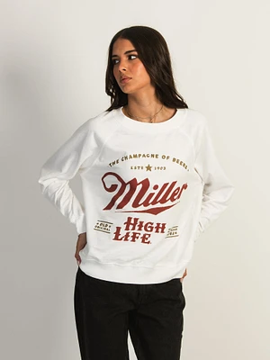 MILLER HIGH LIFE CREW FLEECE