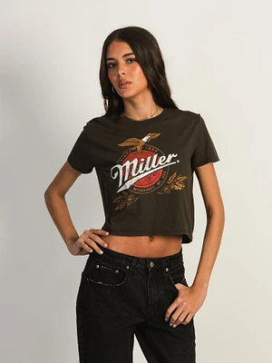 ODD PEOPLE MILLER CROP T-SHIRT - VINTAGE