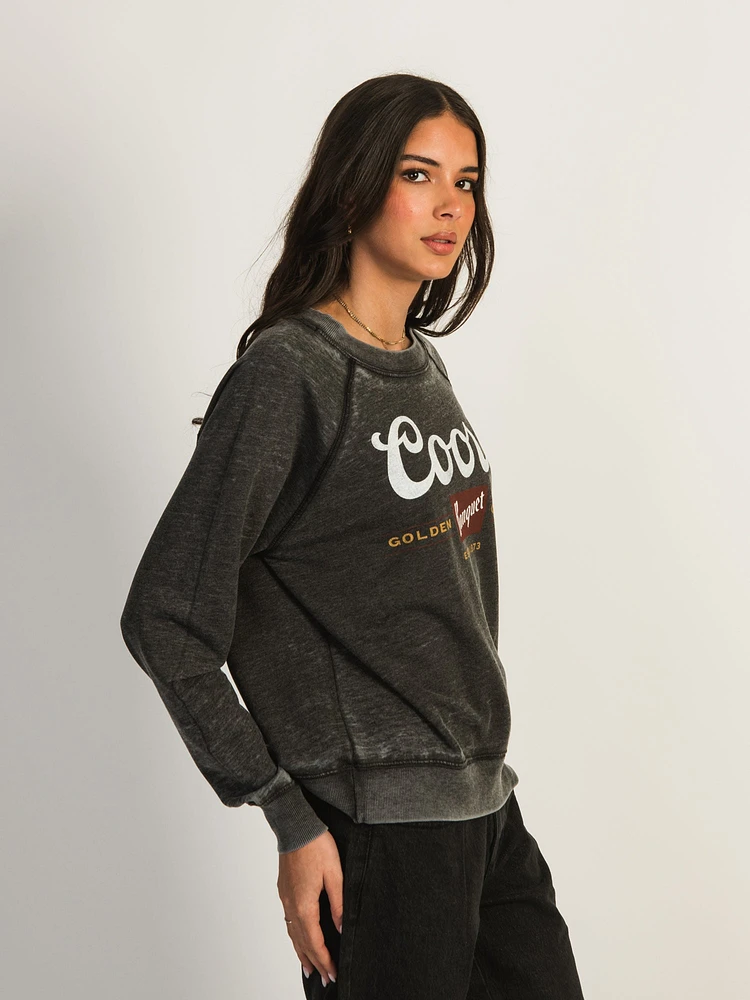 COORS CREWNECK