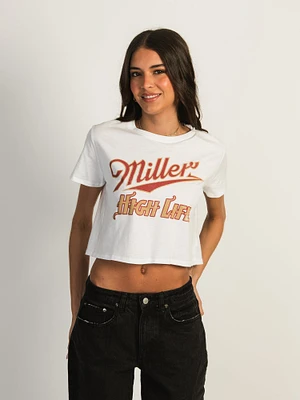 MILLER HIGH LIFE CROP T-SHIRT