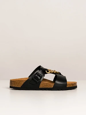 WOMENS OKER GIA LEATHER SANDAL - CLEARANCE